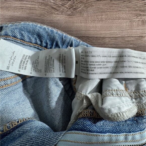 Hollister Ultra High Rise Dad Jean Baggy Size 0R 24/31 - Picture 4 of 7